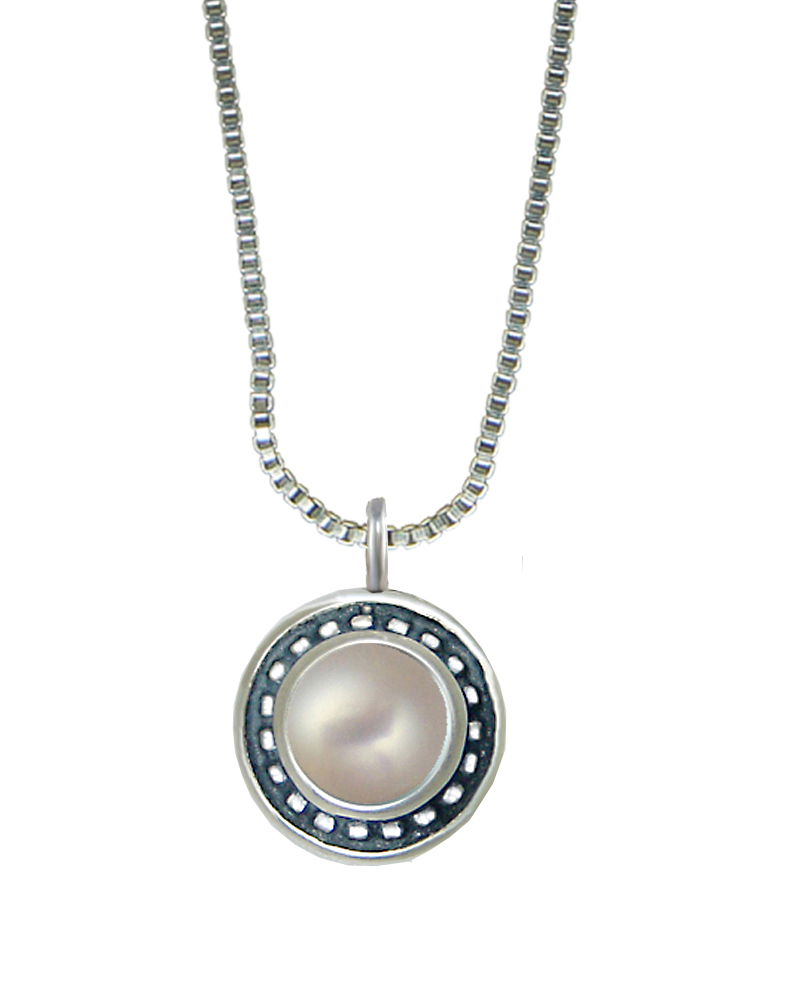 Sterling Silver Cultured Freshwater Pearl Pendant Necklace